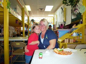 Kiddie Junction: Carrie Cappa with daughter Natalie Cappa Kiddie Junction: Carrie Cappa with daughter Natalie Cappa